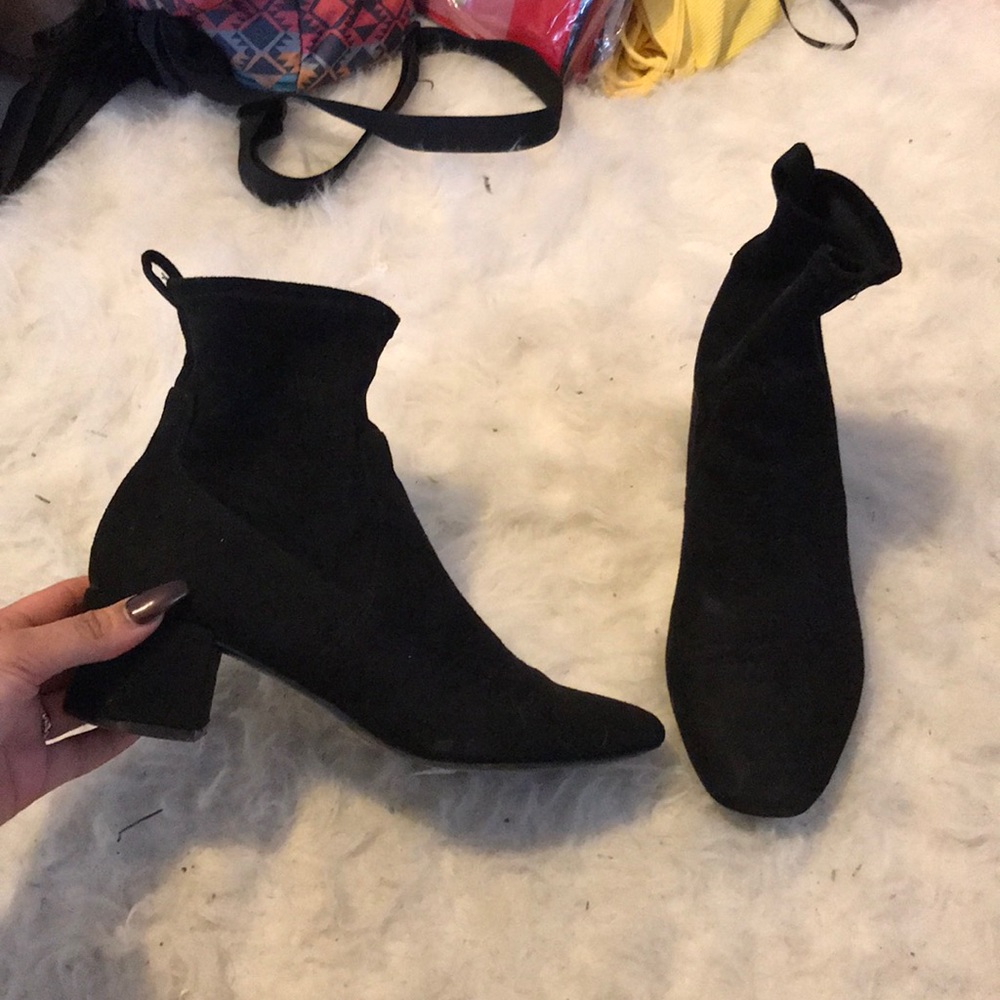 Black Sock Booties